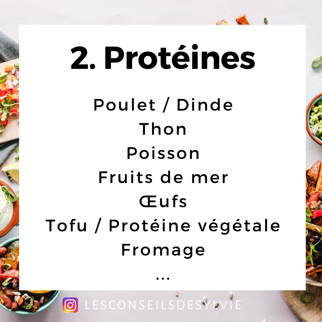 salade composée protéines