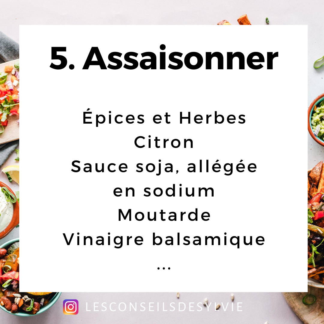 salade composée assaisonner