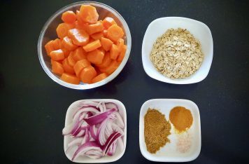 Carrot balls ingrédients